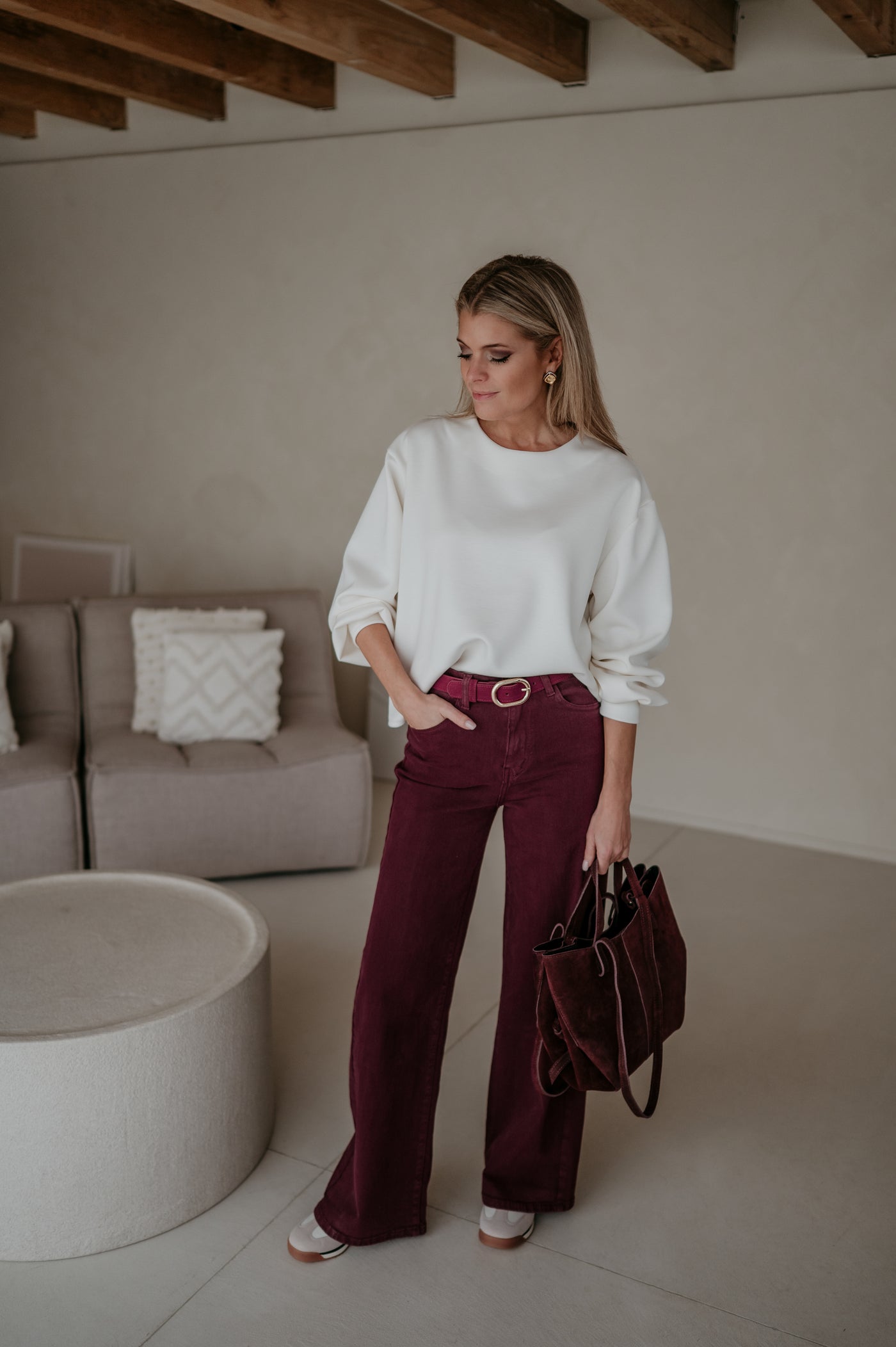 Ademaro longsIeeve I White