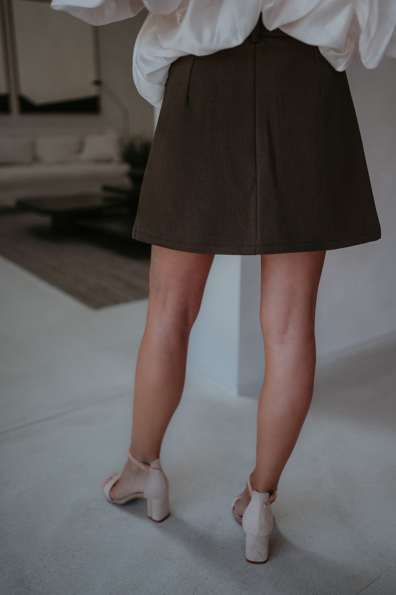 Incredulo skirt I Brown