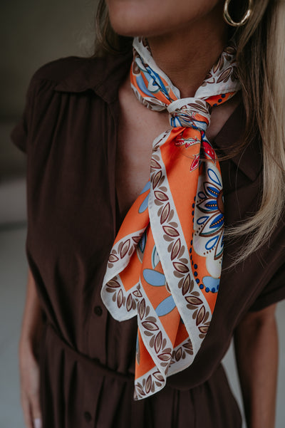 Dolcino scarf I Orange
