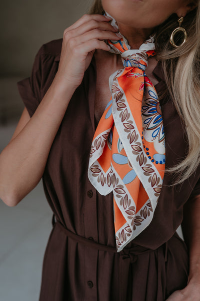 Dolcino scarf I Orange