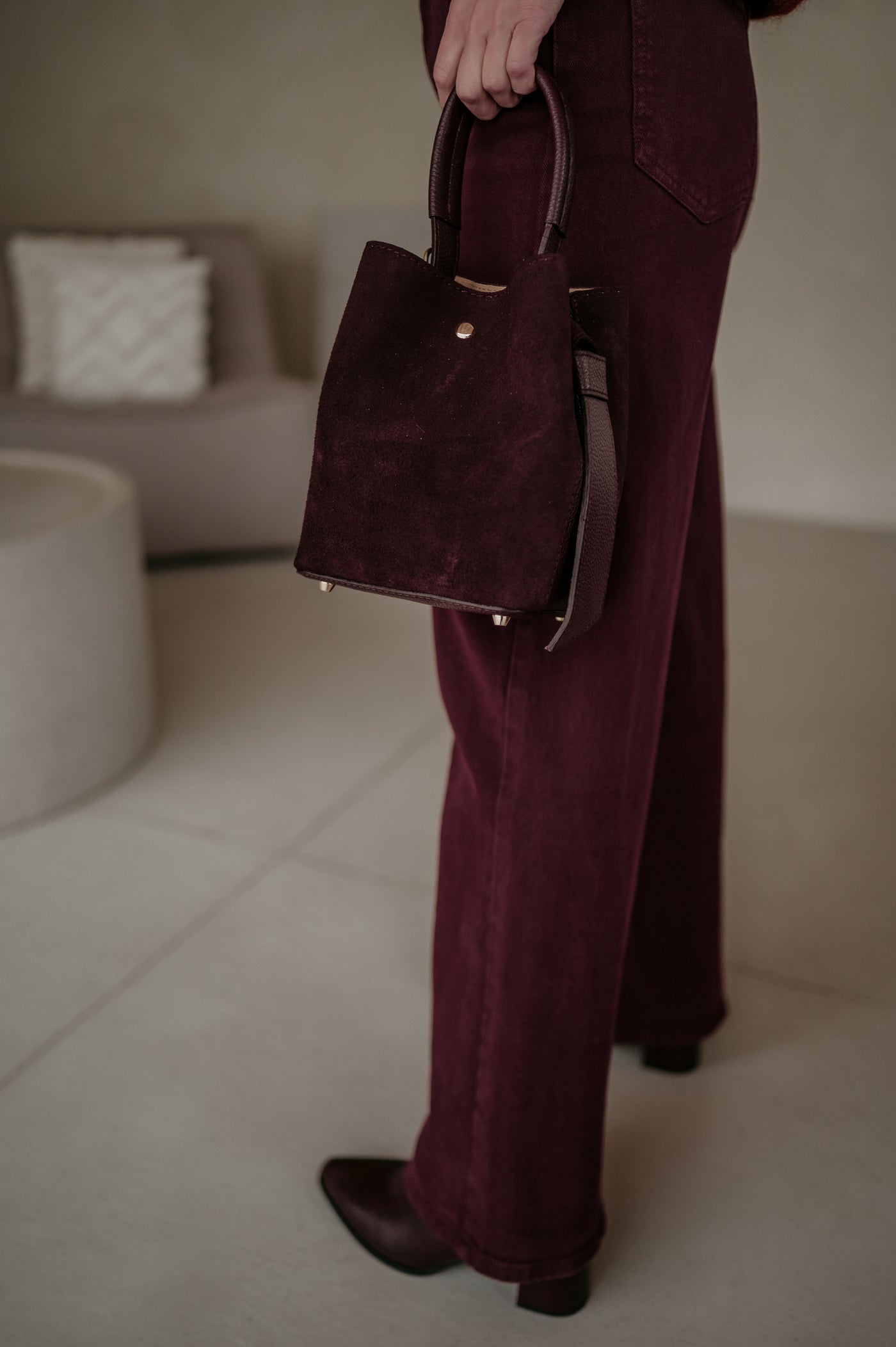 Brido handbag I Burgundy