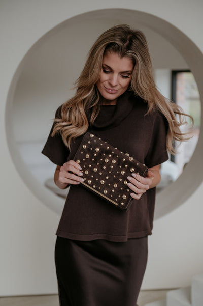 Edani handbag I Chocolate Brown