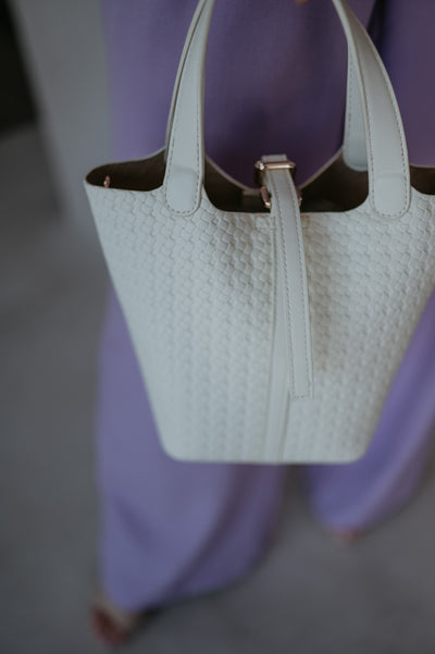 Nuoto handbag I Ecru