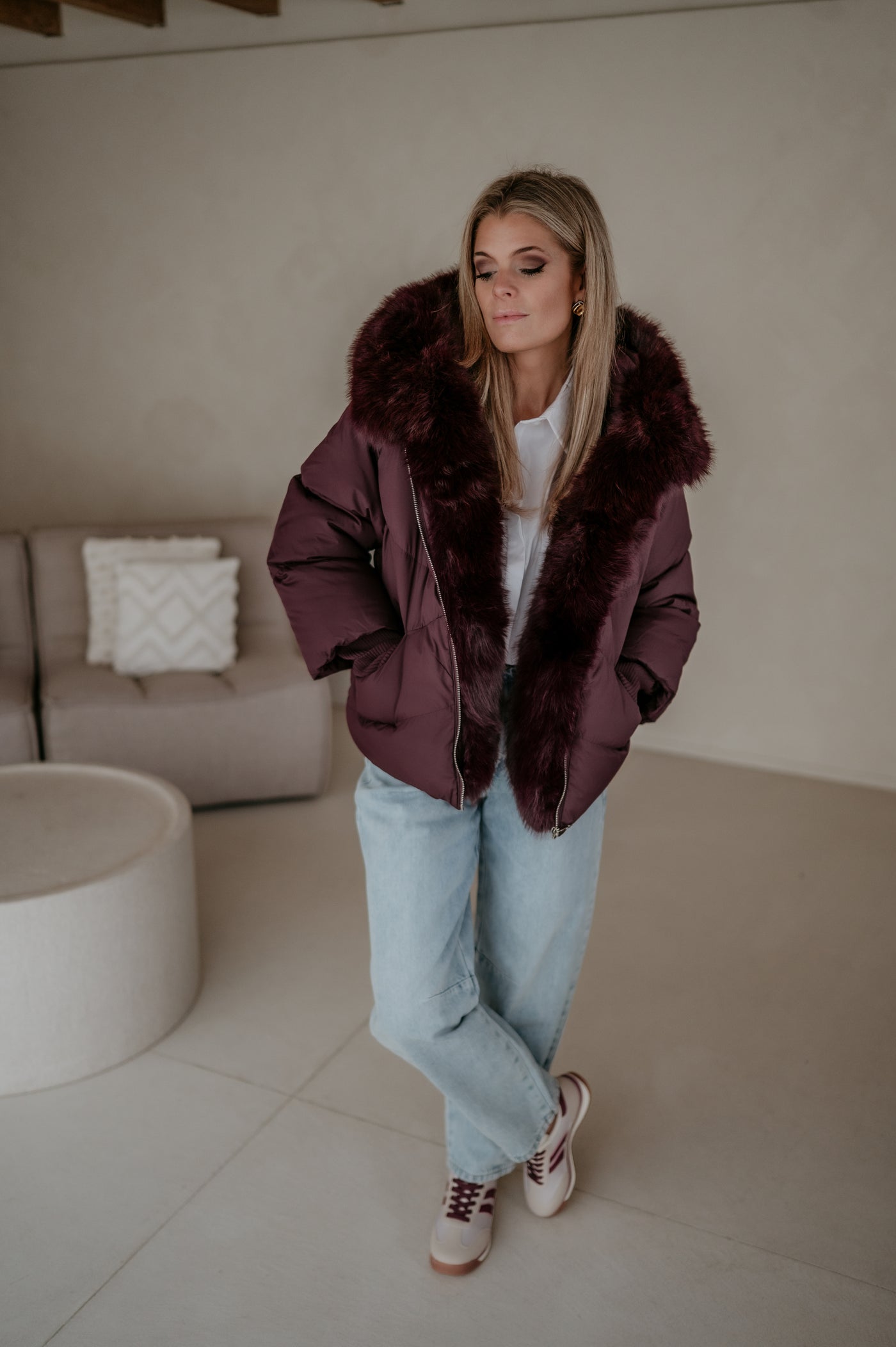 Dispetto jacket I Bordeaux