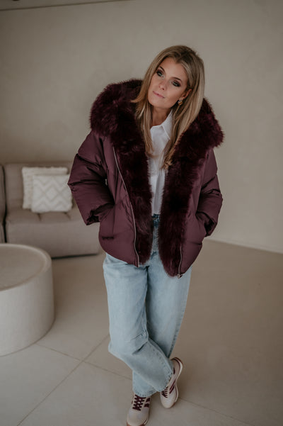 Dispetto jacket I Bordeaux