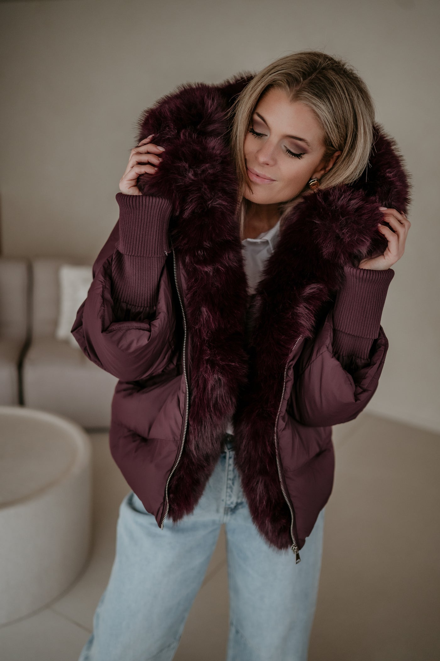 Dispetto jacket I Bordeaux