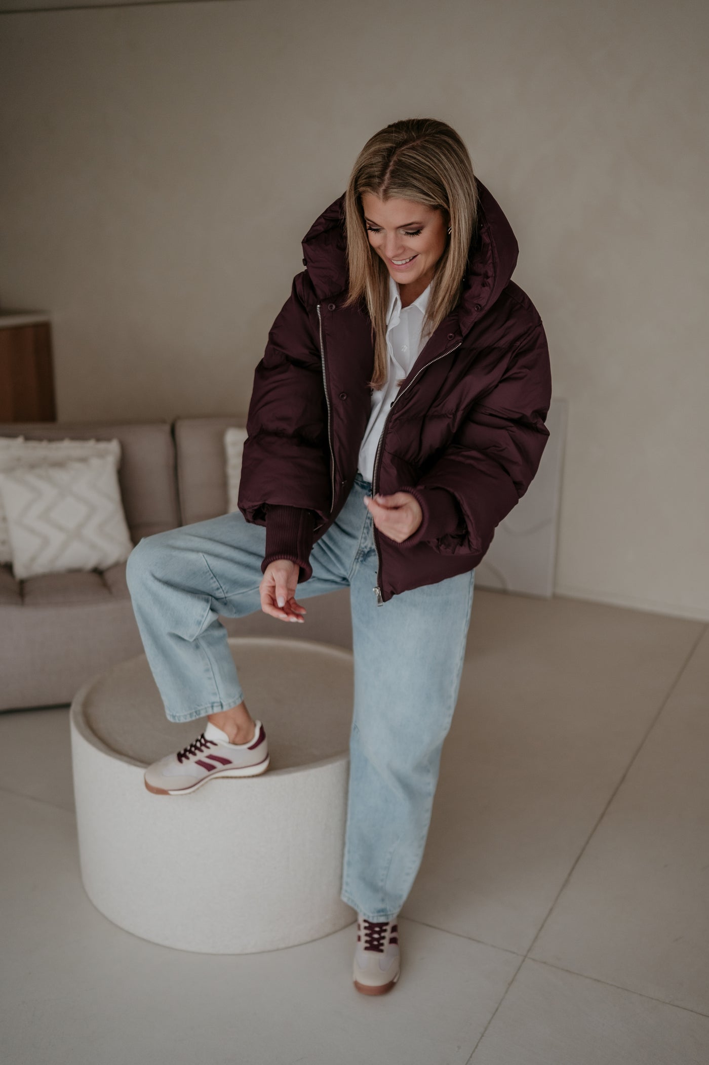 Dispetto jacket I Bordeaux