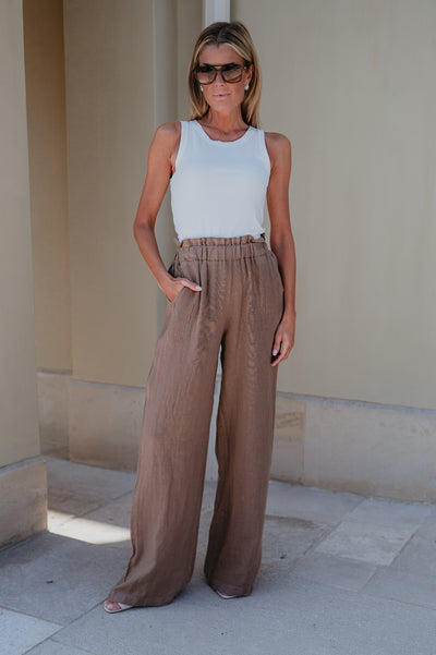 Tisana trousers I Chocolate Brown