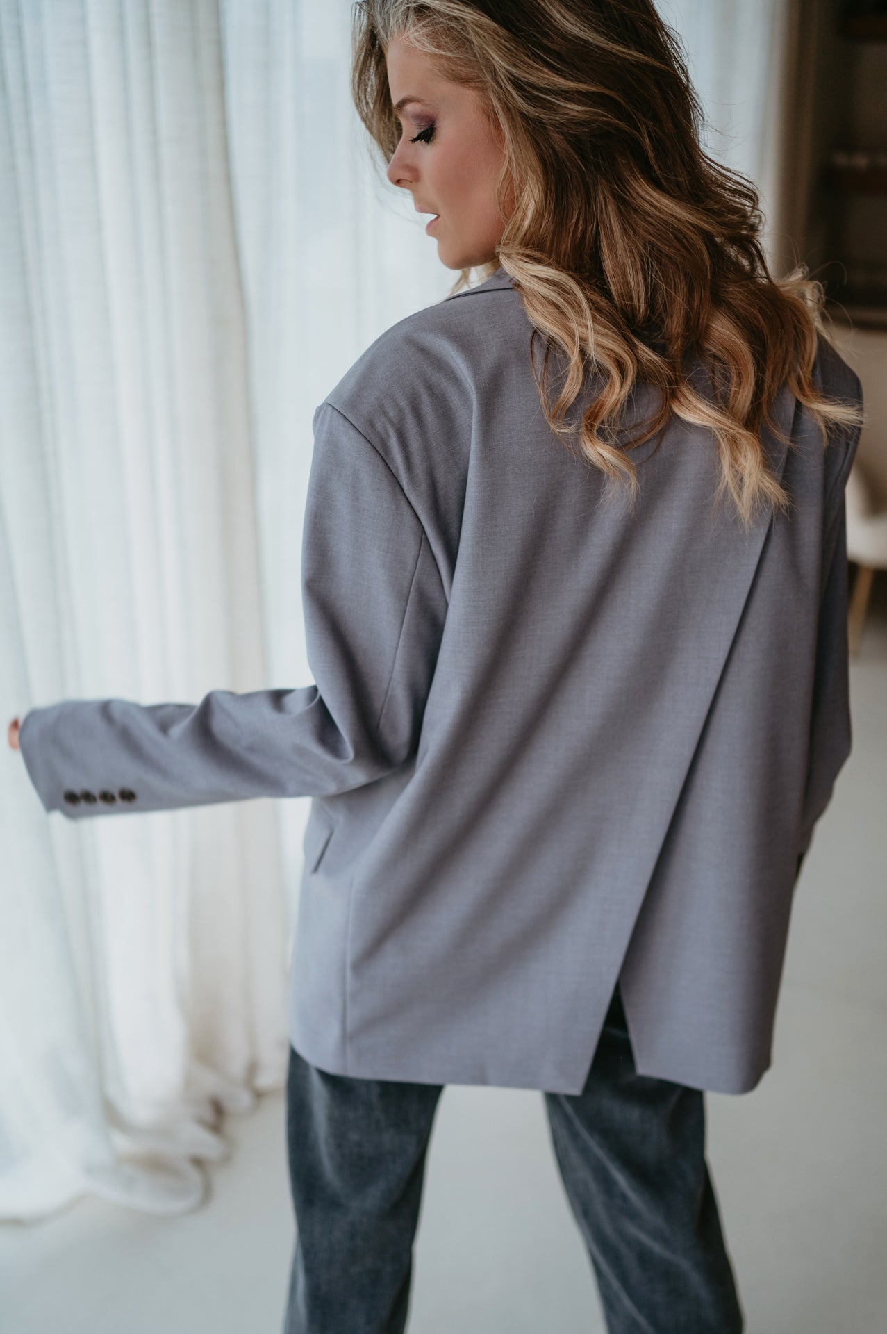 Capivo blazer I Grey