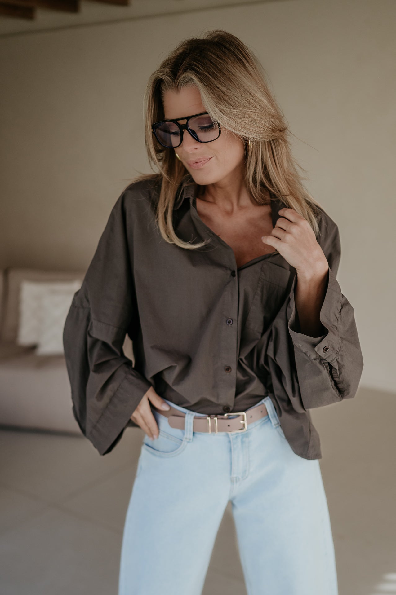 Quinto shirt I Coffee