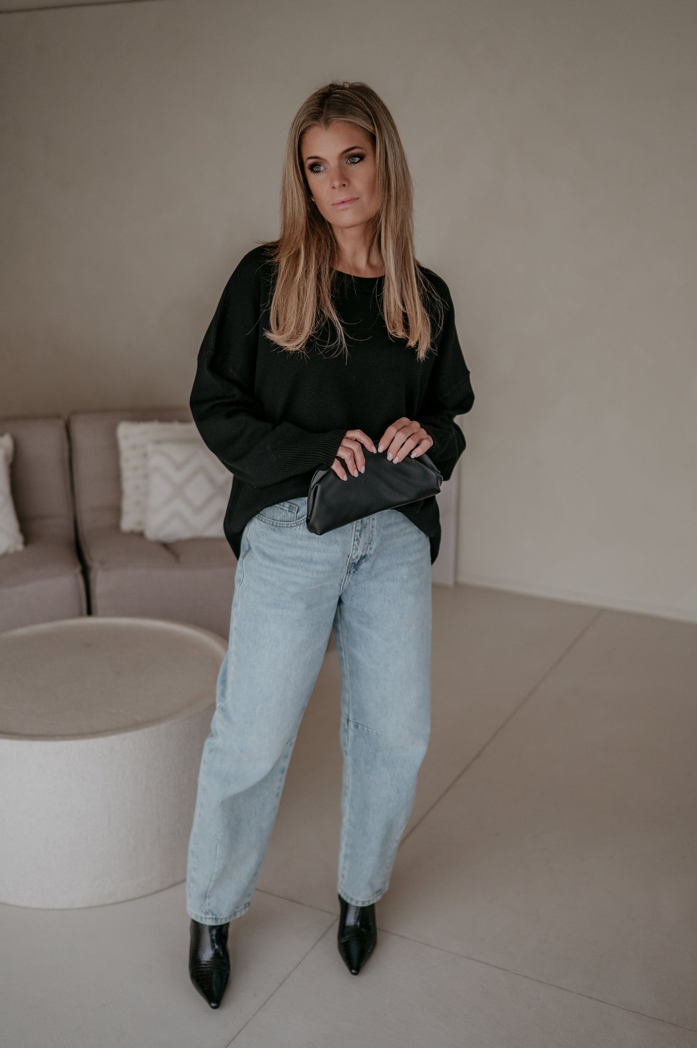 Affondare knit I Black