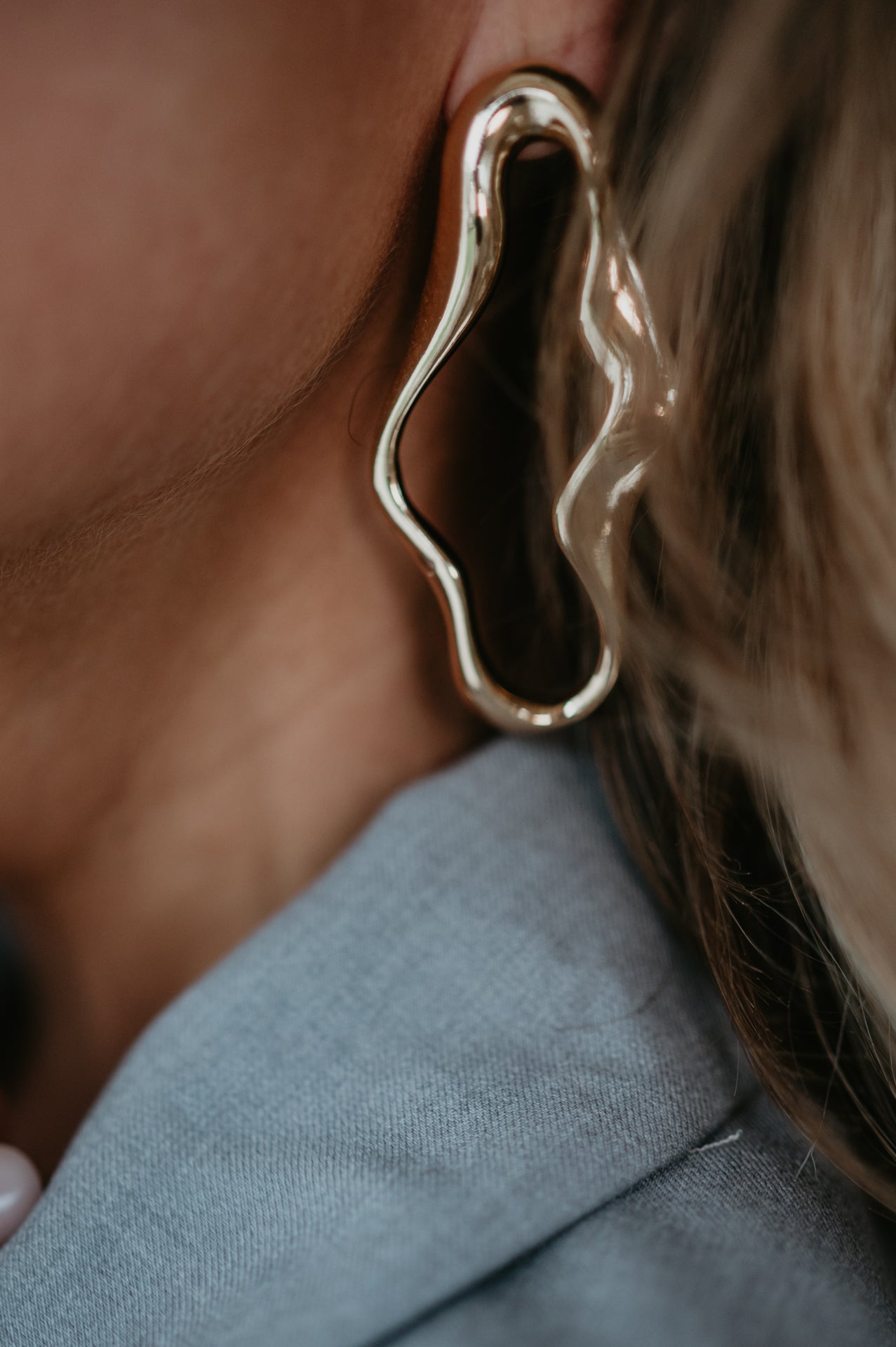 Solima earrings I Gold
