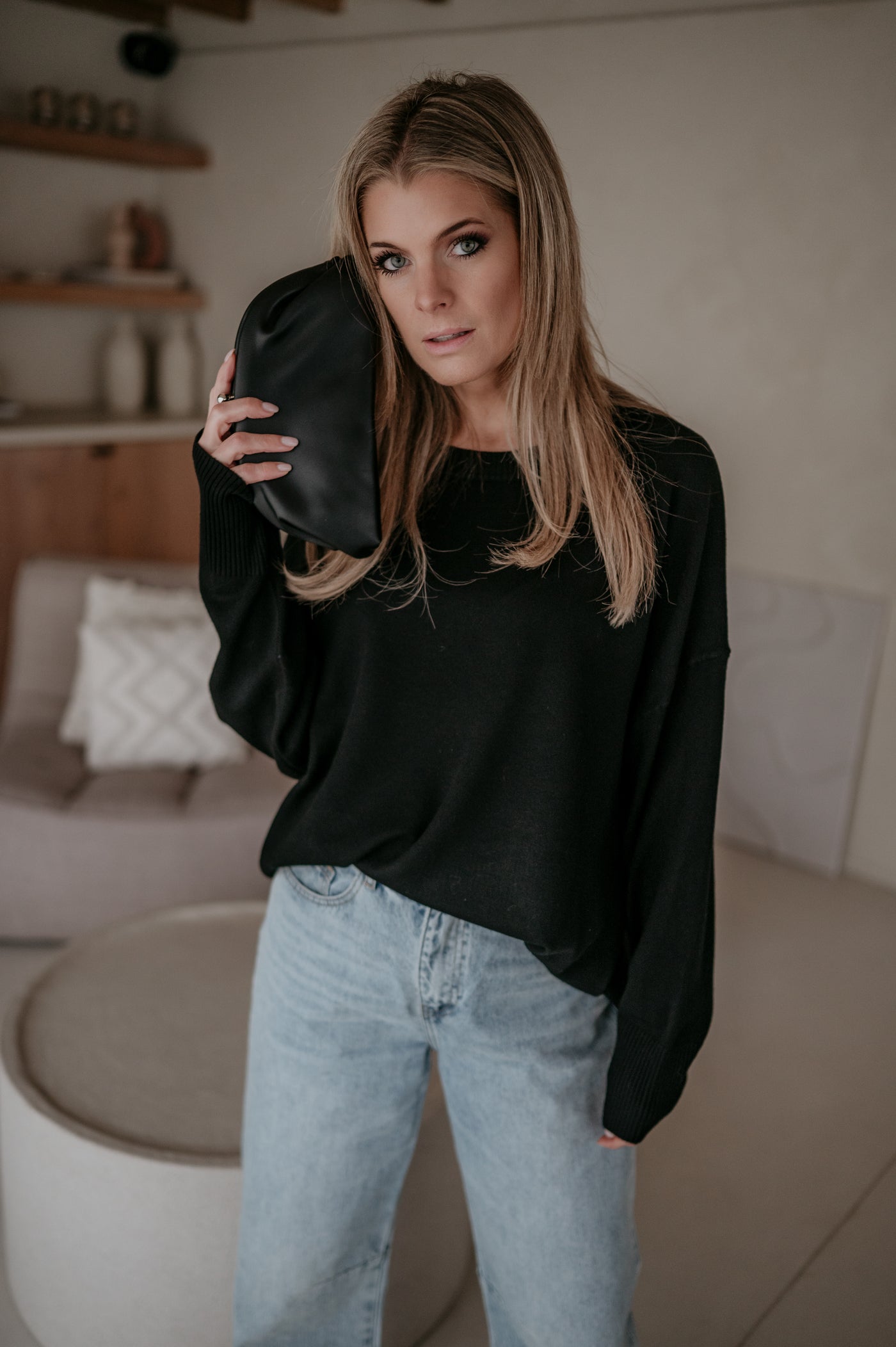 Affondare knit I Black