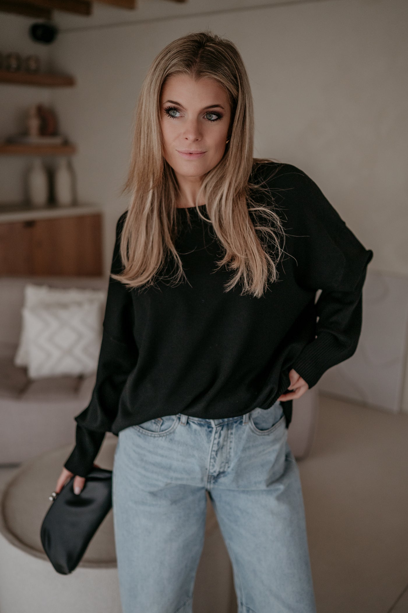 Affondare knit I Black