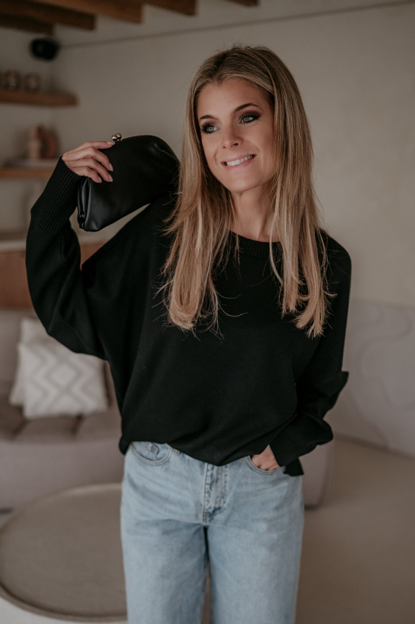 Affondare knit I Black