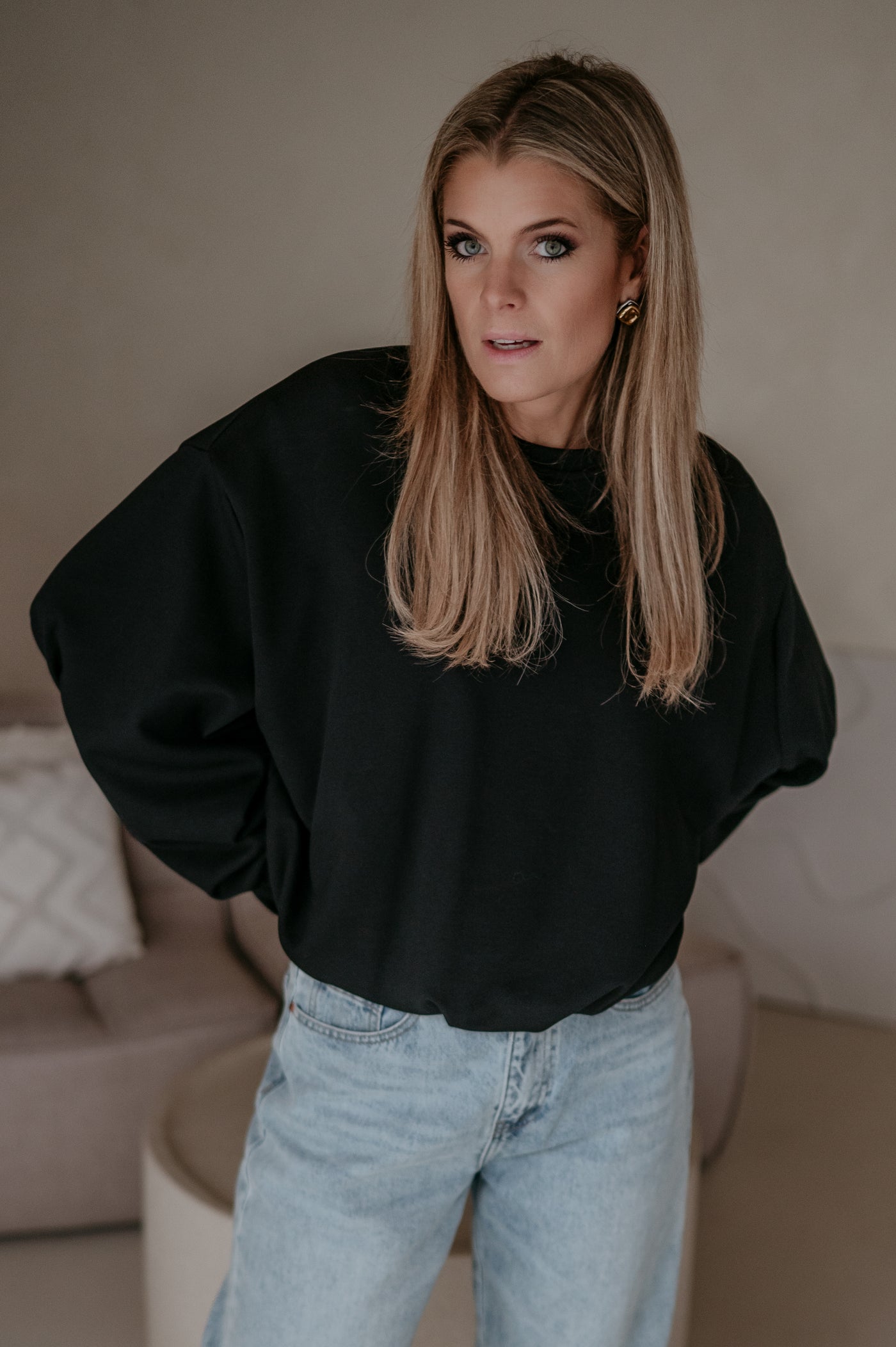 Malinco sweater I Black