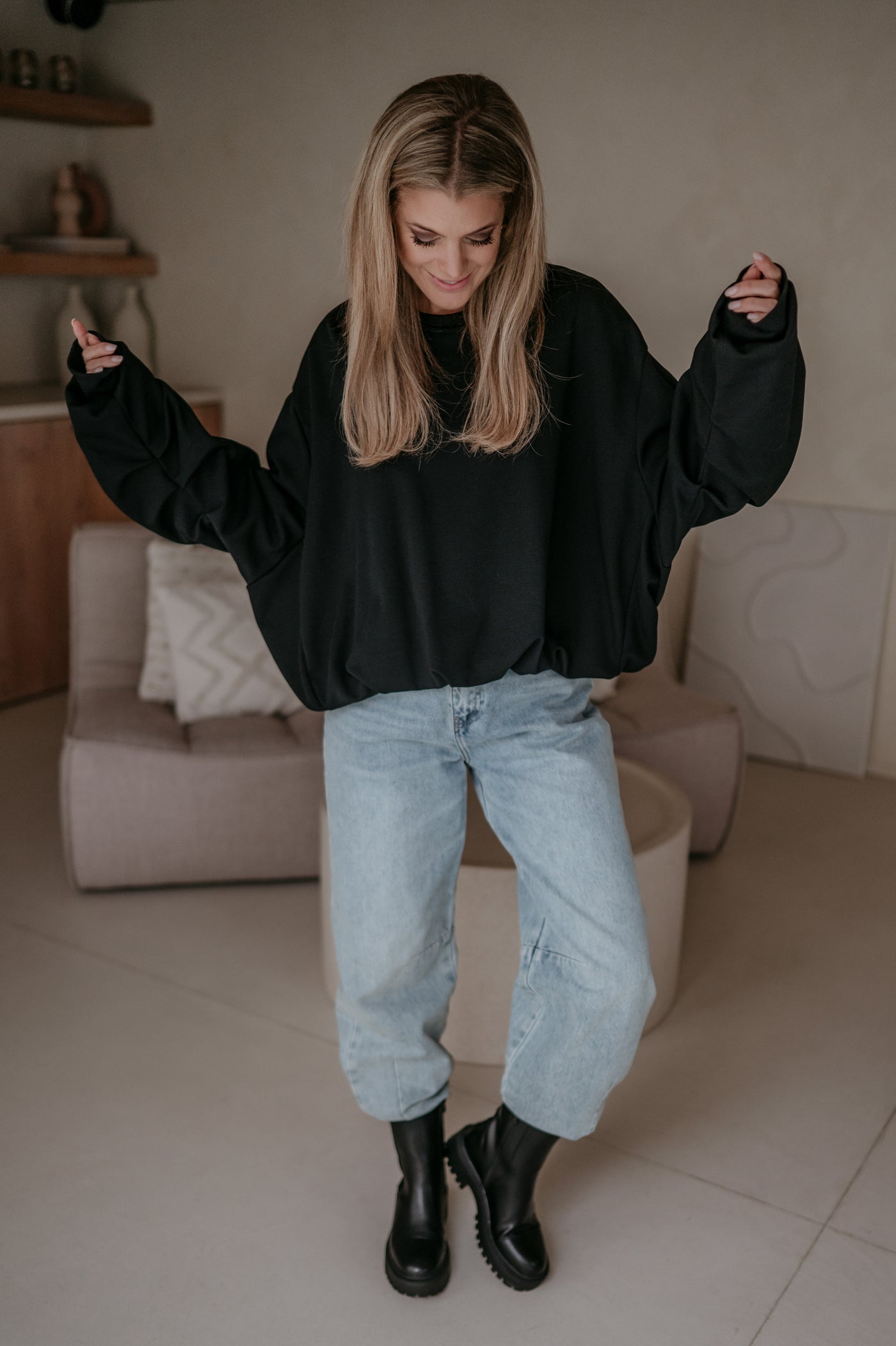 Malinco sweater I Black