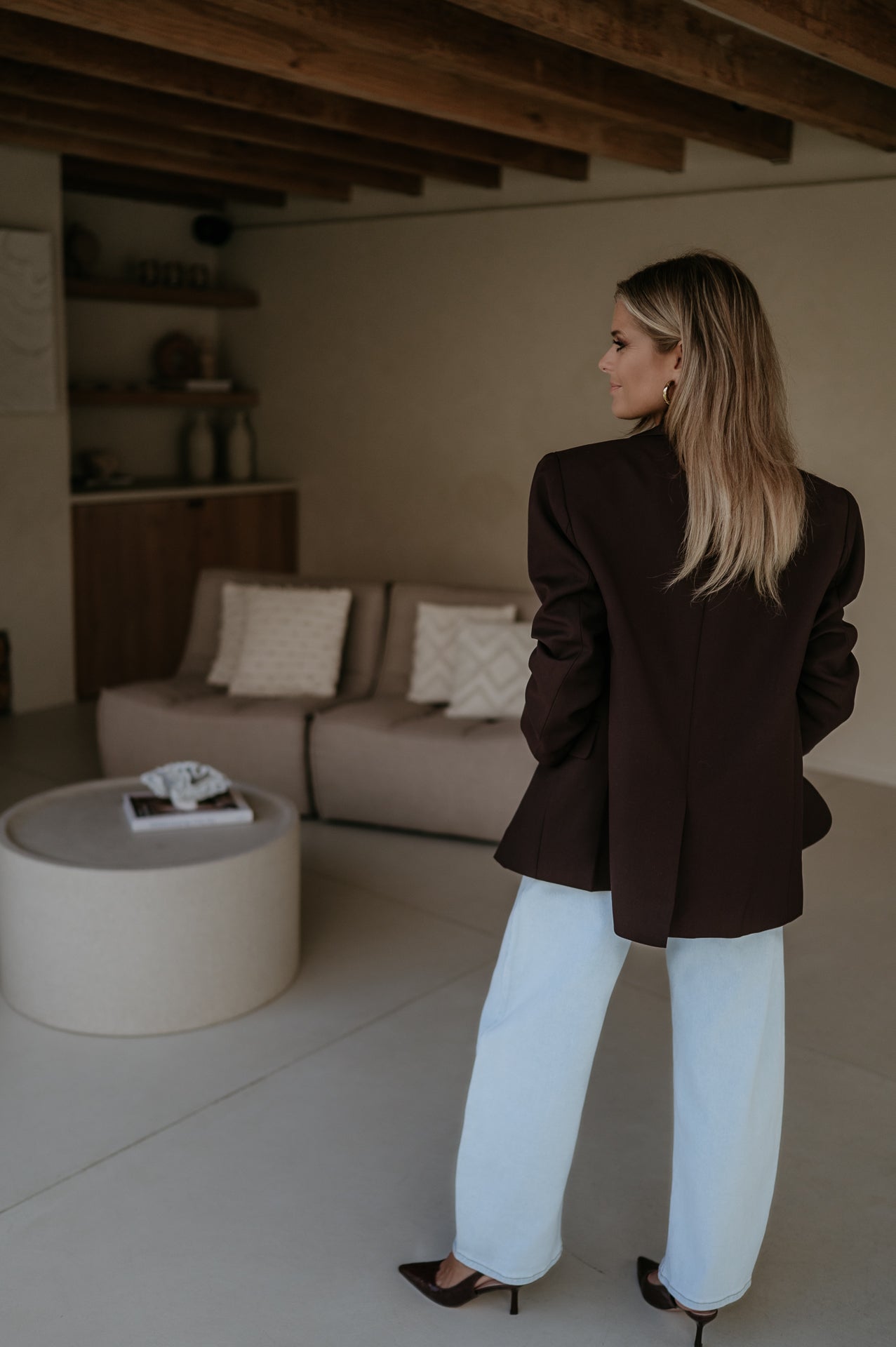 Bramio blazer I Chocolate Brown