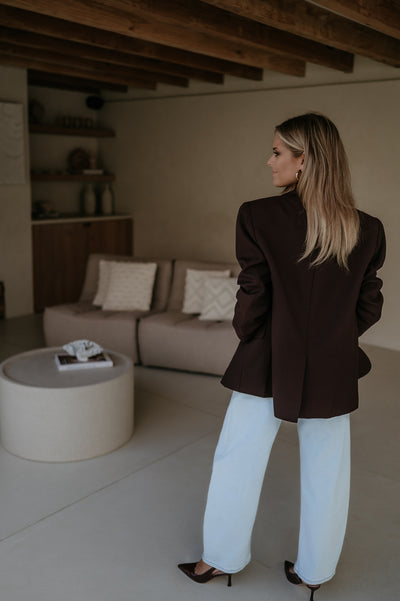 Bramio blazer I Chocolate Brown