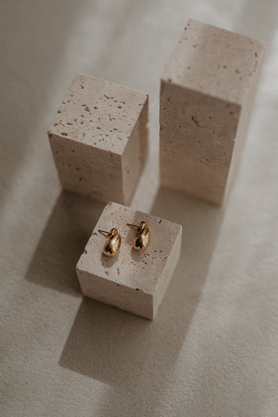 Tegame earrings I Gold