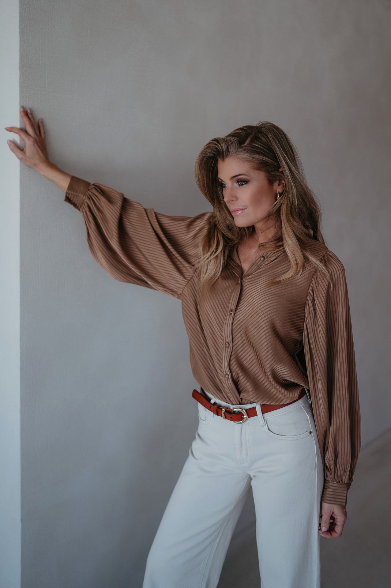 Escono blouse I Camel