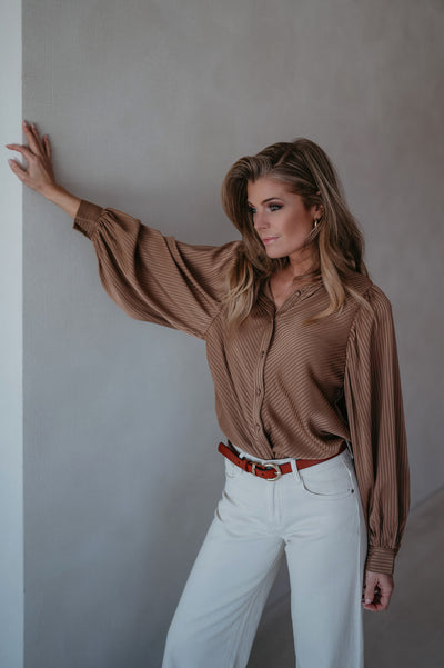 Escono blouse I Camel