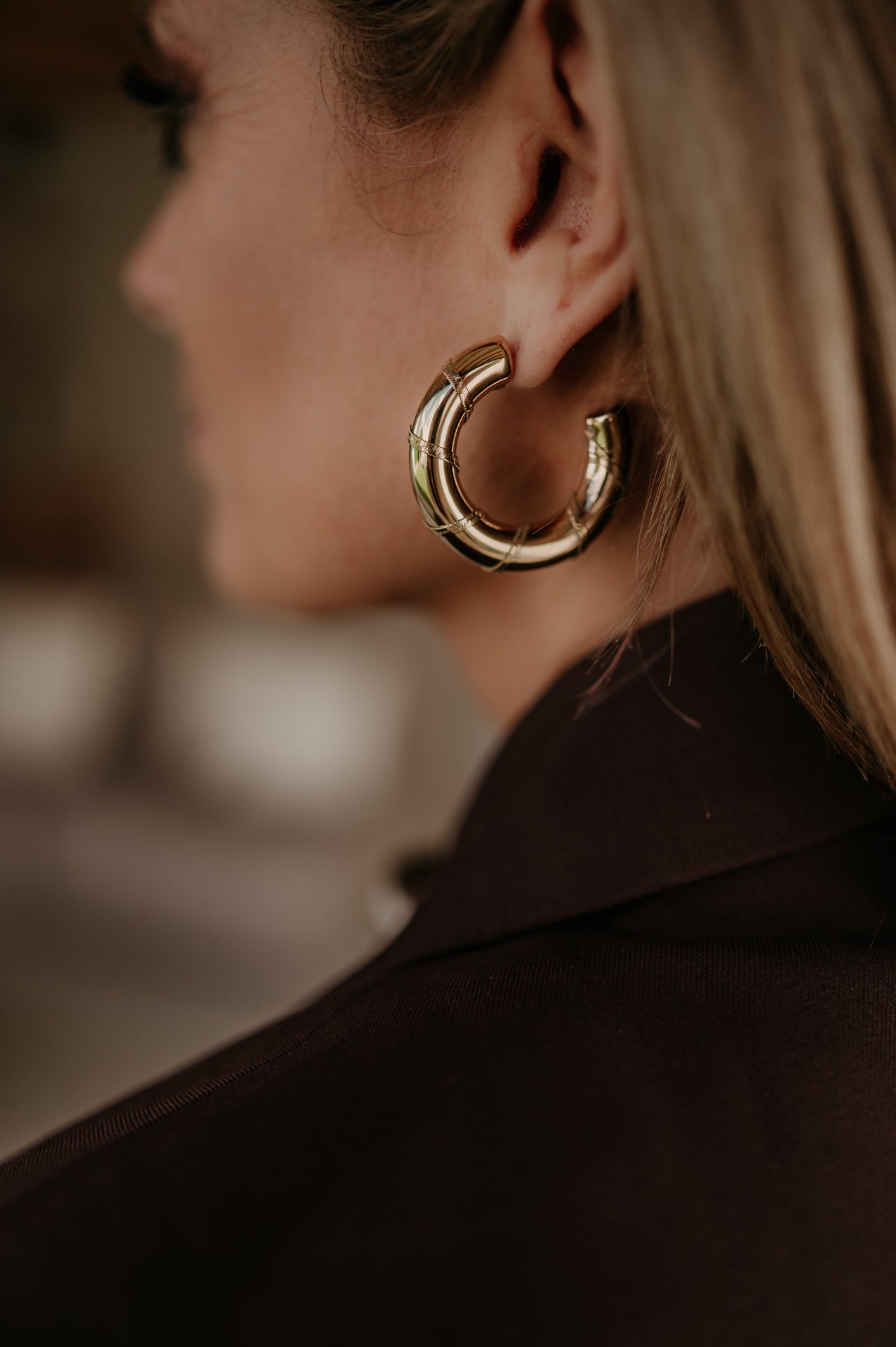 Zefiretto earrings I Gold