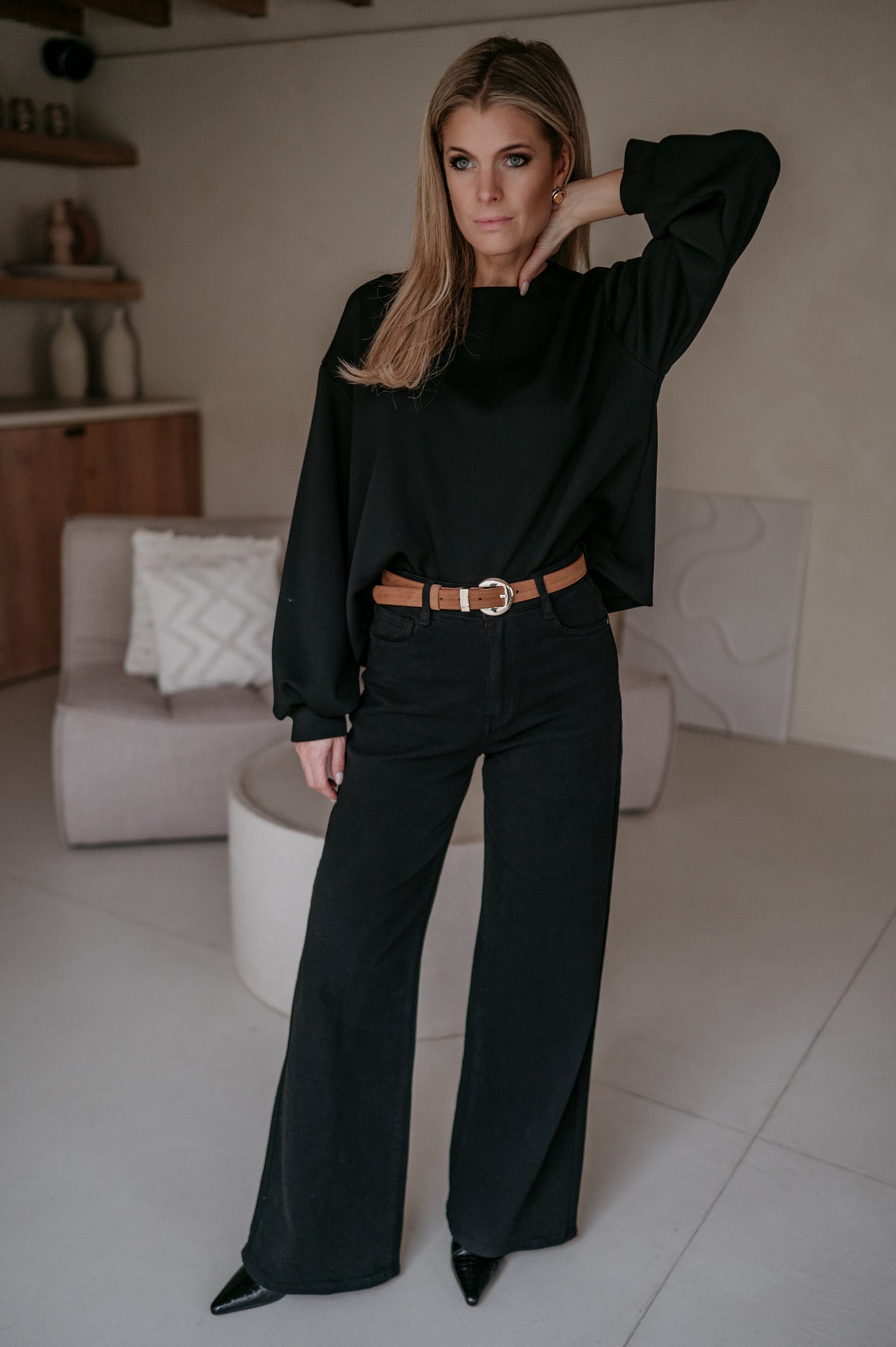 Ademaro longsIeeve I Black