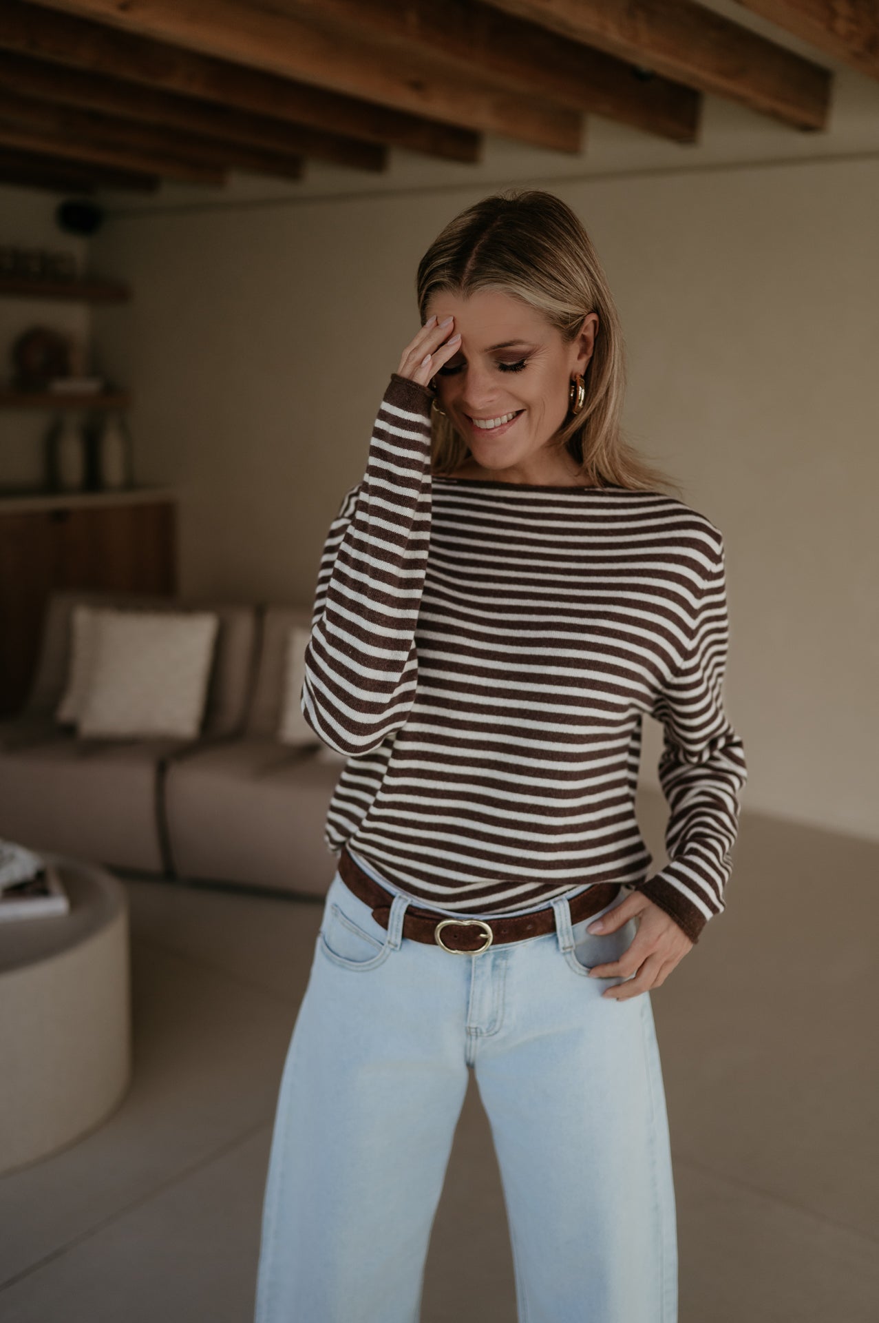 Tigre top I Chocolate Brown