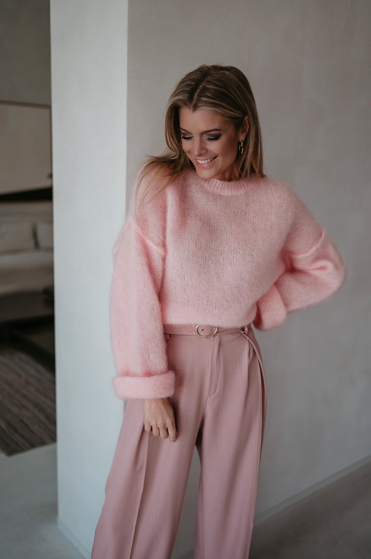 Castani knit I Rose