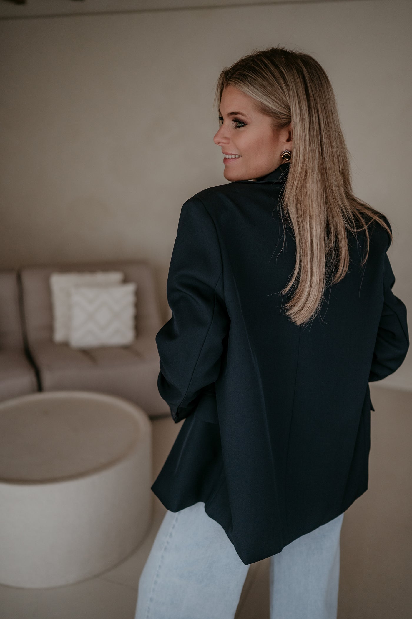 Urticante blazer I Navy Blue