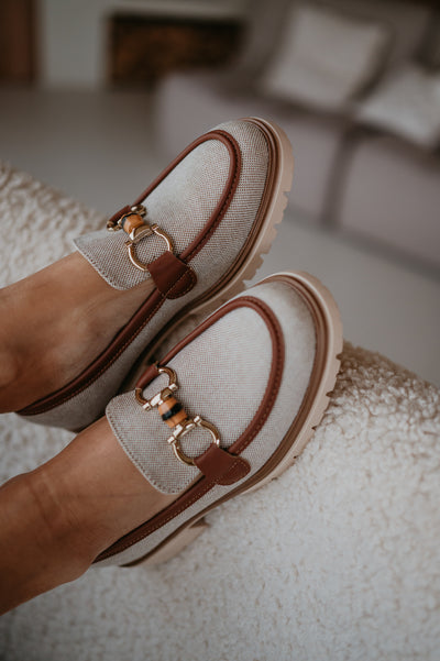 Favella loafers I Camel