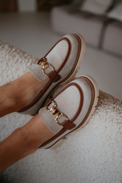Favella loafers I Camel