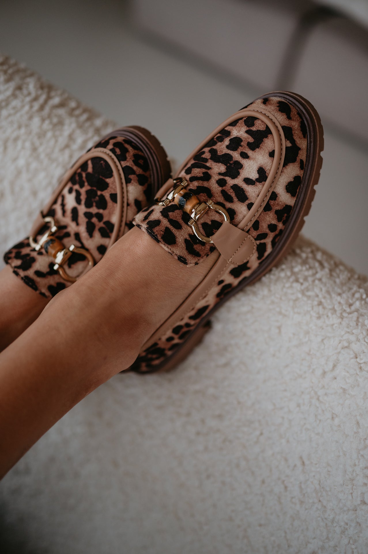 Favella loafers I Leopard