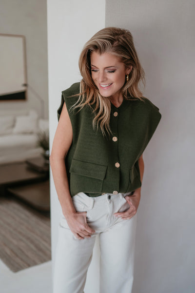 Famiglie gilet I Khaki