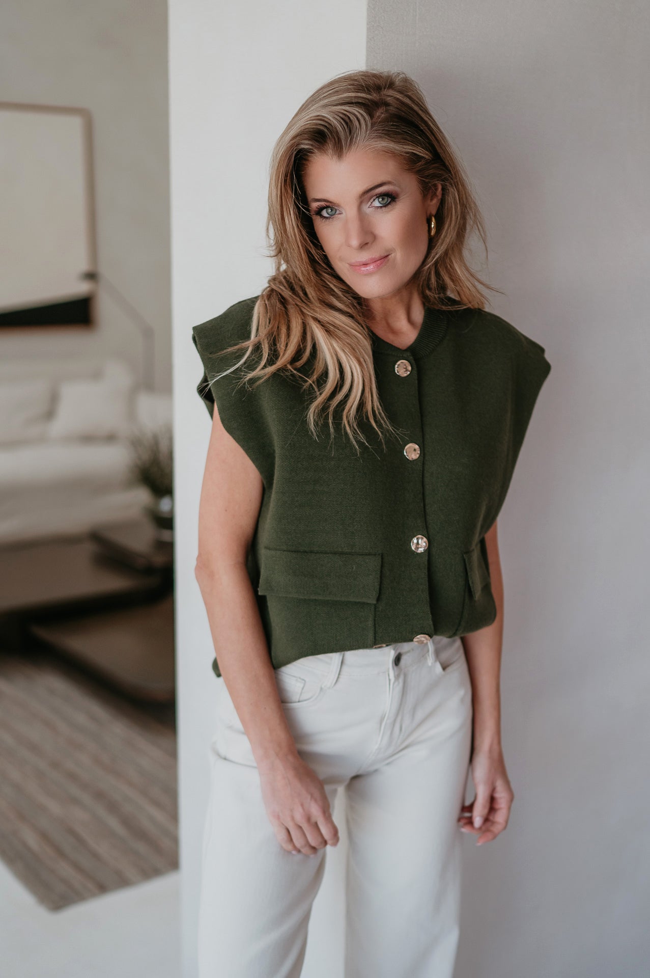 Famiglie gilet I Khaki