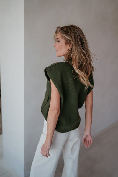 Famiglie gilet I Khaki