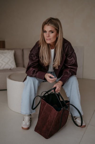 Vacuo jacket I Burgundy