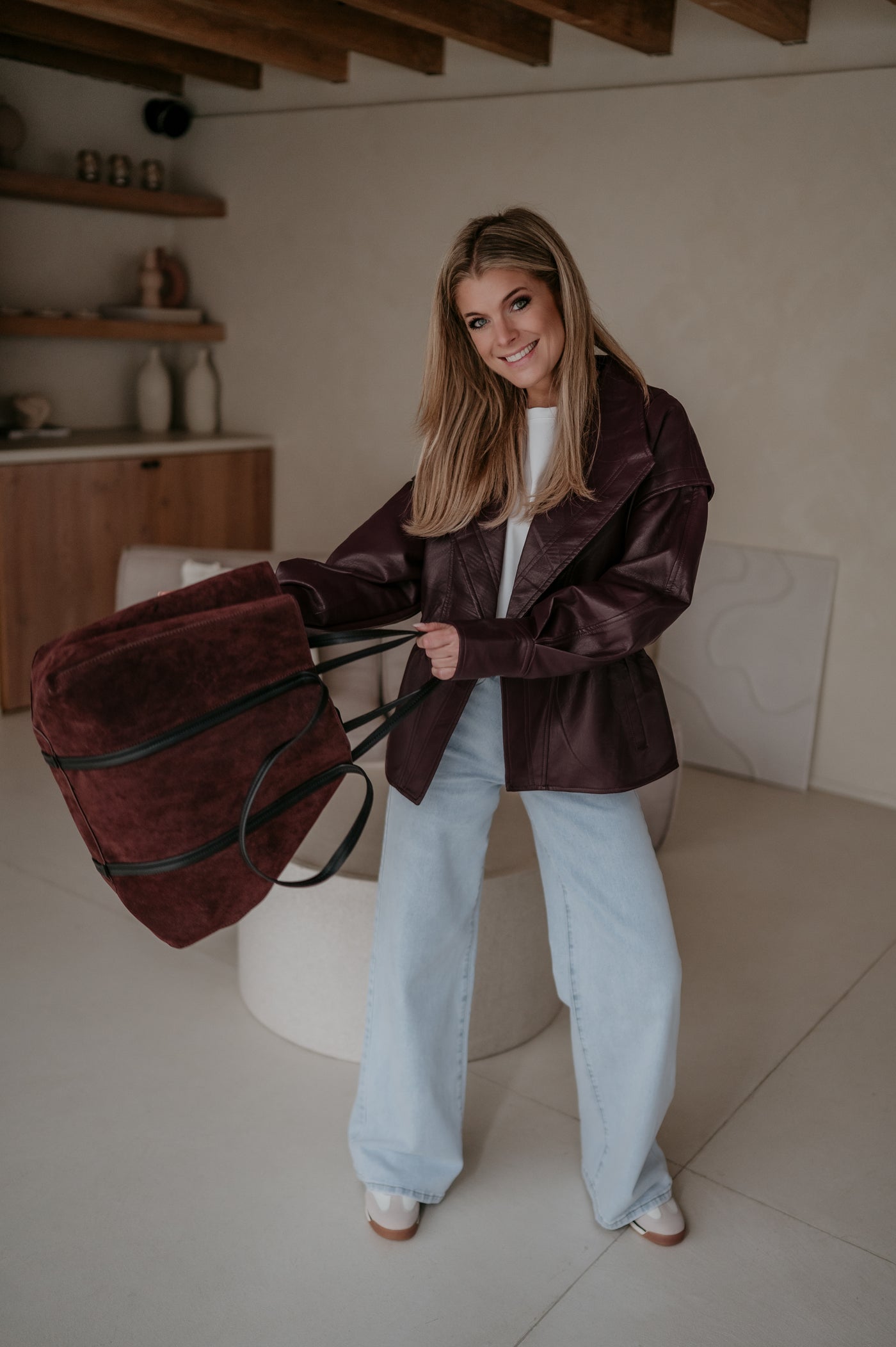 Vacuo jacket I Burgundy