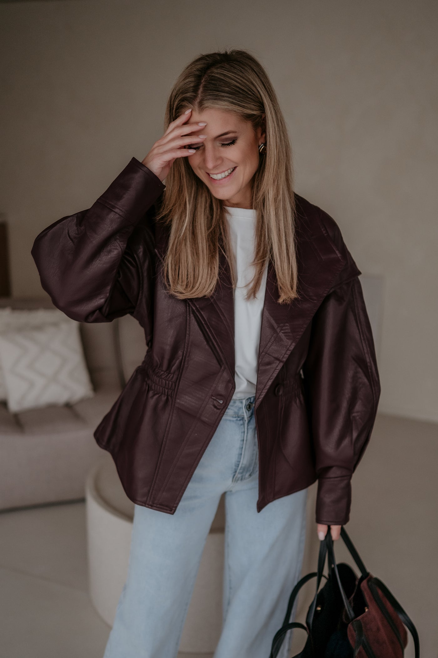 Vacuo jacket I Burgundy
