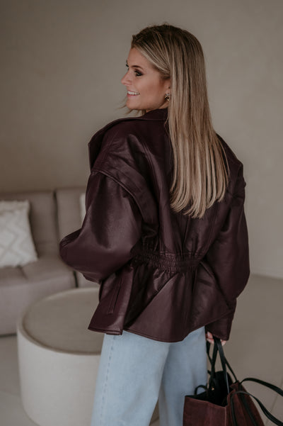 Vacuo jacket I Burgundy