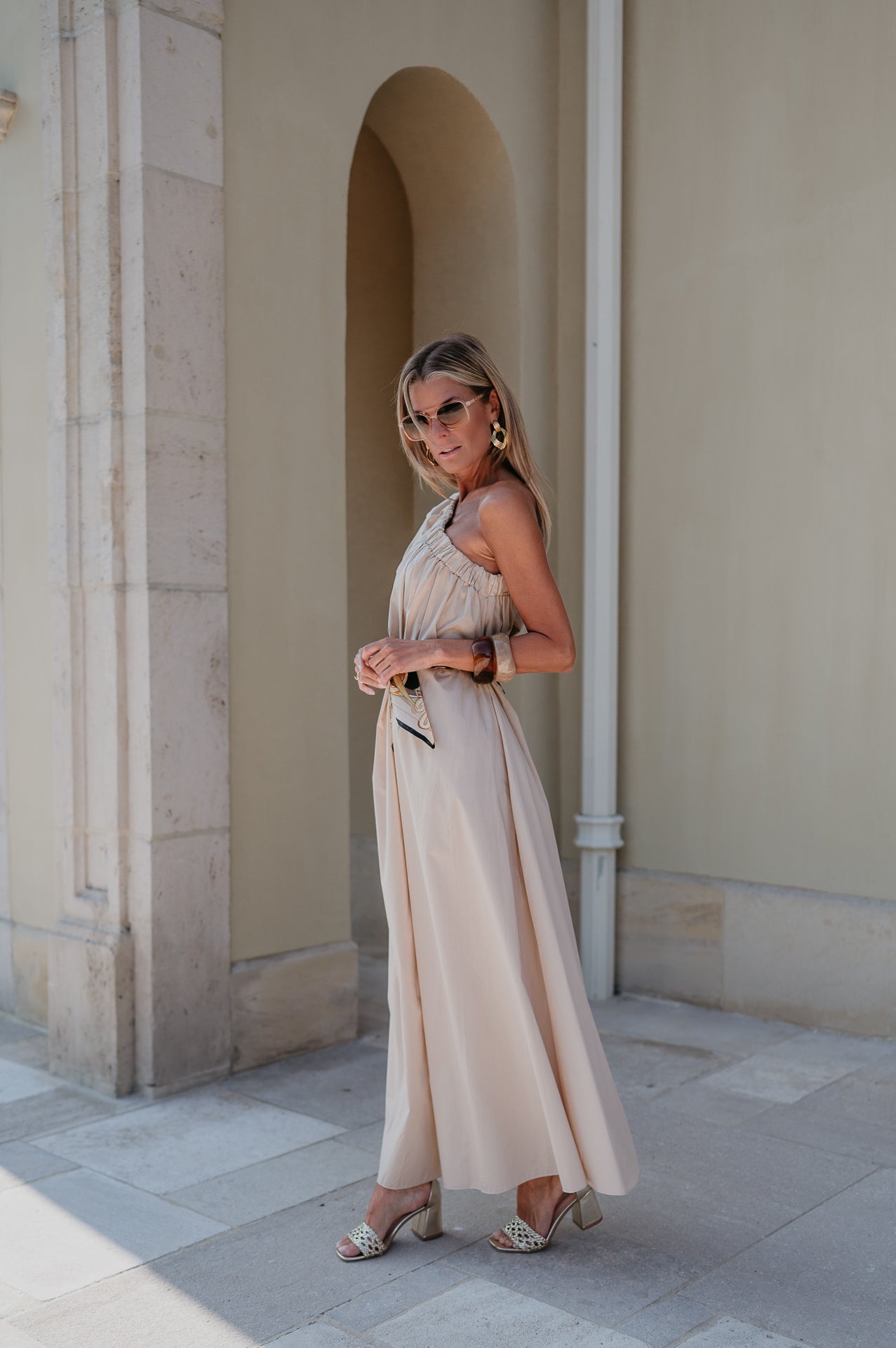 Accendi dress I Beige