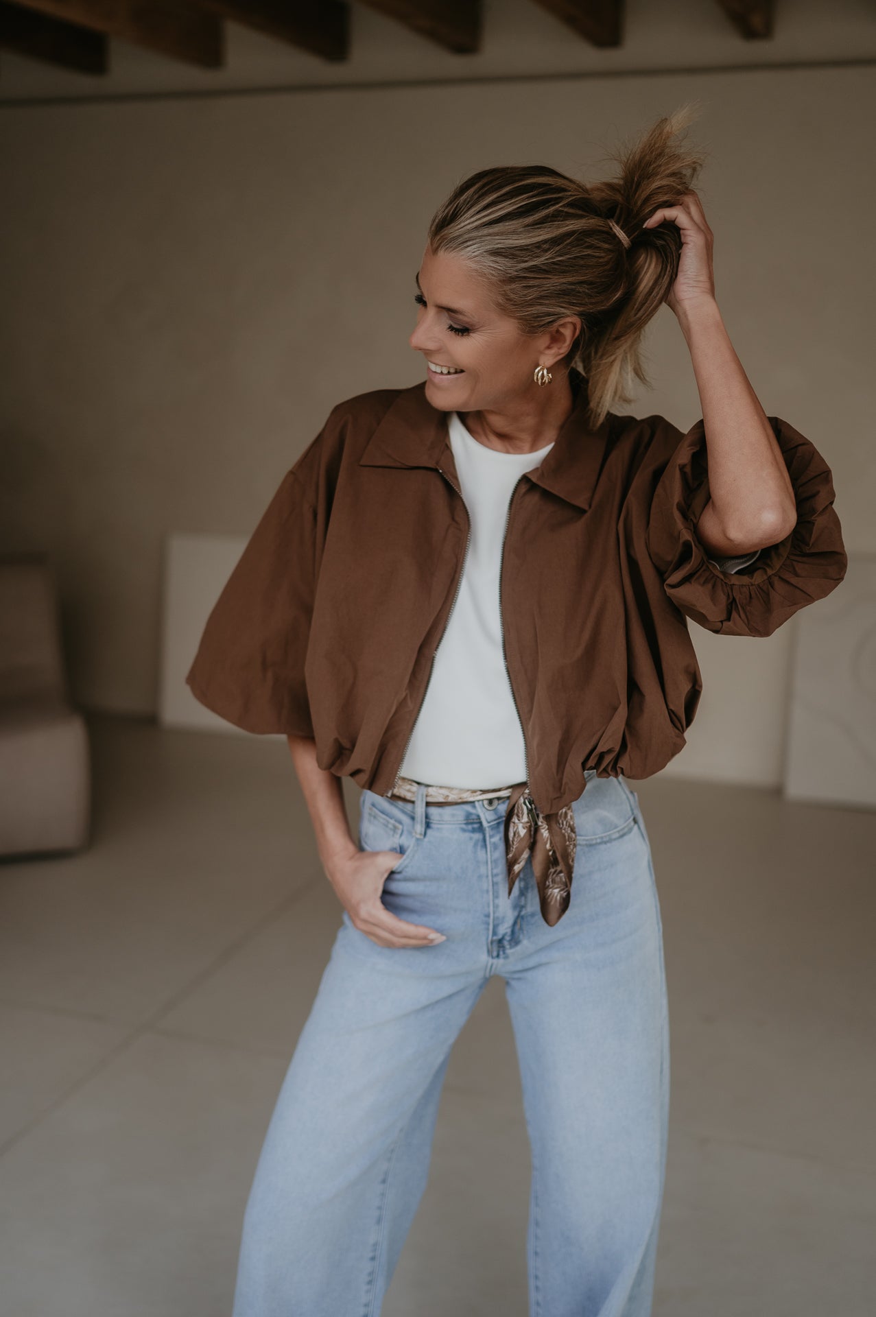 Diletto jacket I Chocolate Brown