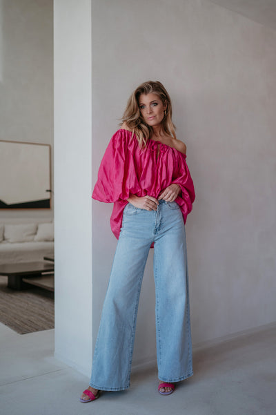Possiedi blouse I Fuchsia