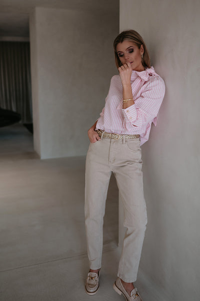 Solito blouse I Striped Rose