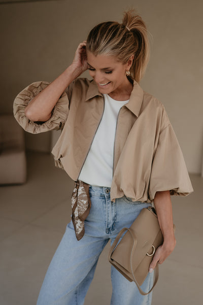 Diletto jacket I Beige