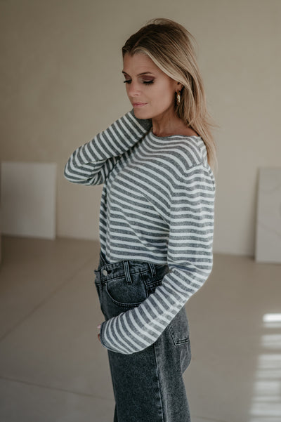 Tigre top I Grey