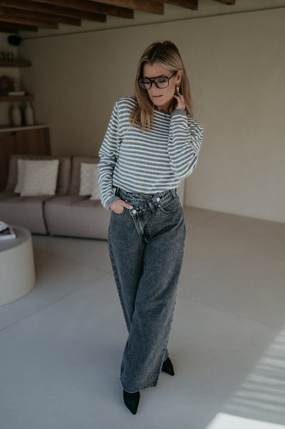 Tigre top I Grey