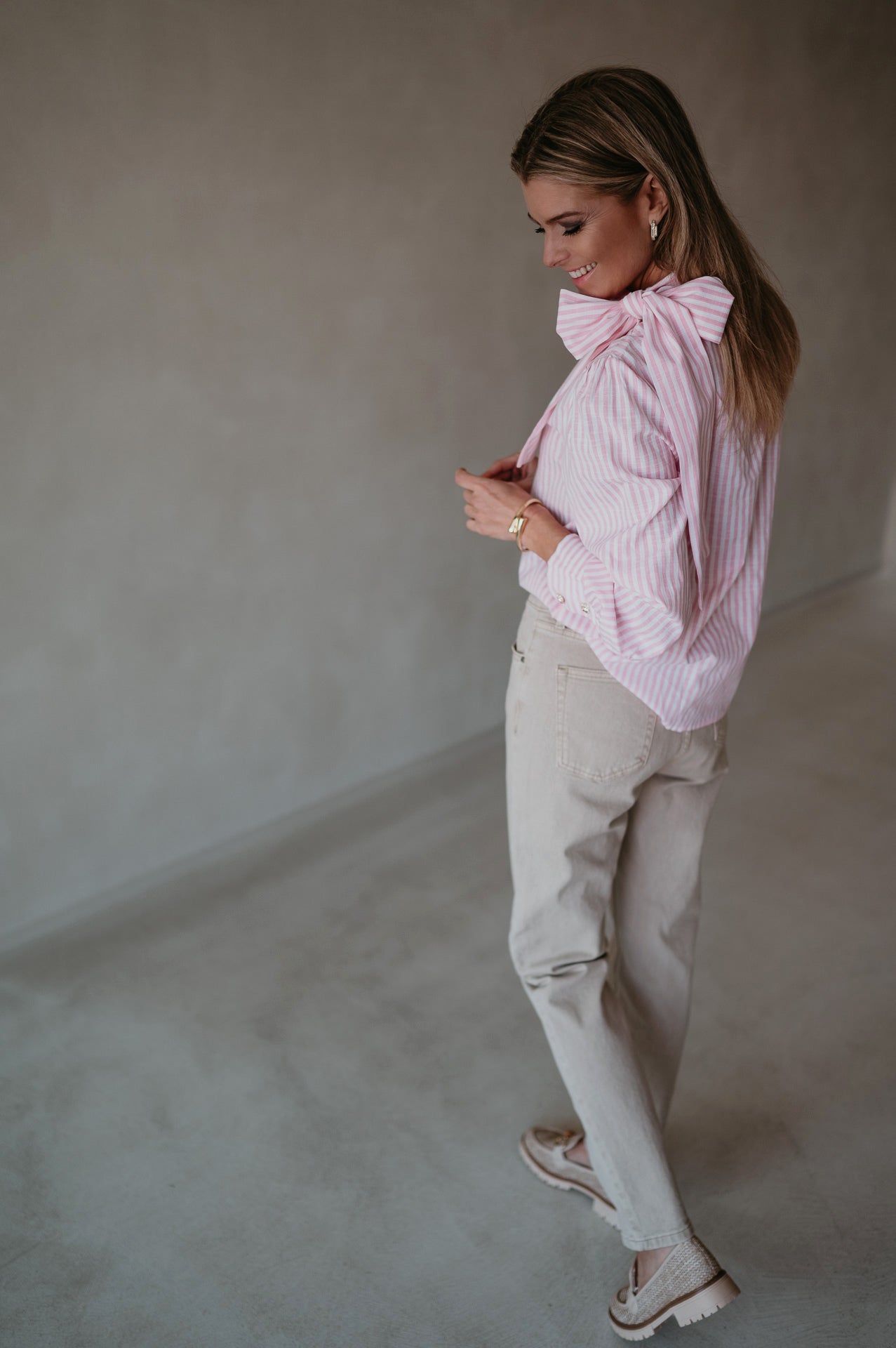 Solito blouse I Striped Rose