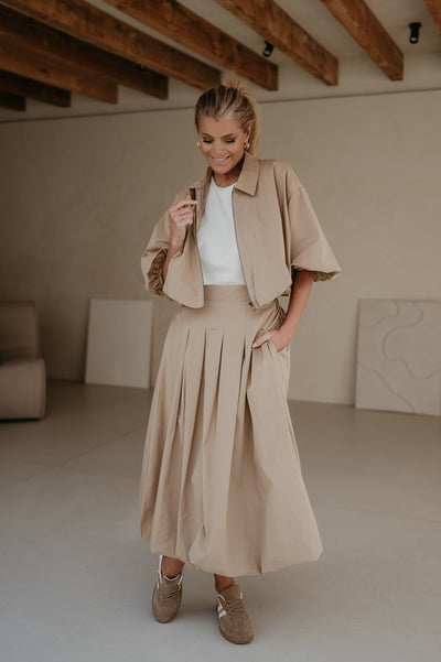 Diletto jacket I Beige